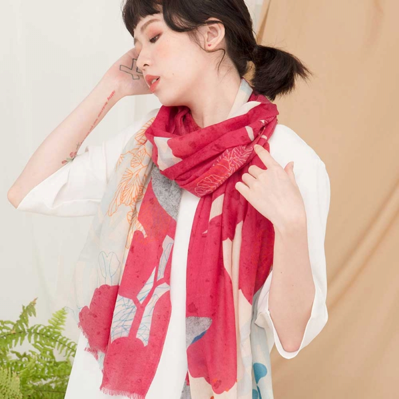 只有蕨 ◆ 蕨美聯名圍巾〈4款〉