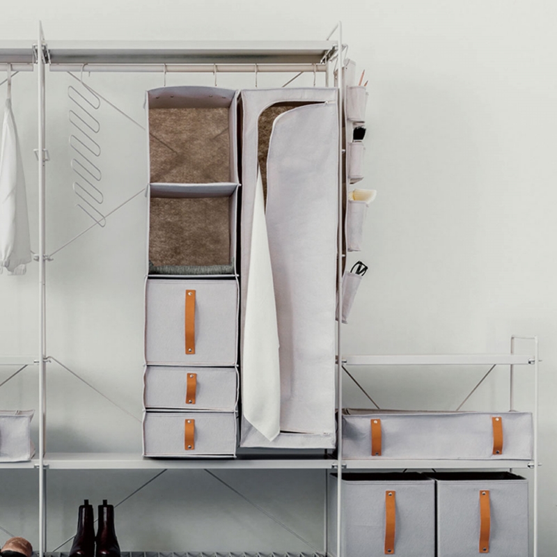 Roommate ◆ 羊毛氈布套衣櫥〈2色〉