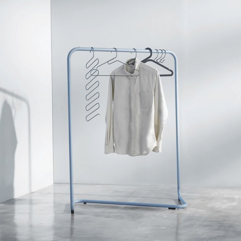 Roommate ◆ 粉彩鐵線衣架9入+粉彩鐵線雙用S掛鉤4入〈4色〉