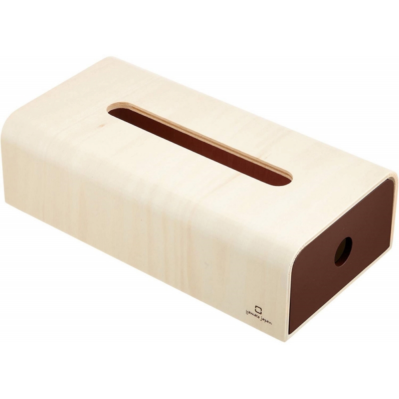 yamato japan ◆ soft pack純手工木製簡約風格抽屜式面紙盒 (4色)