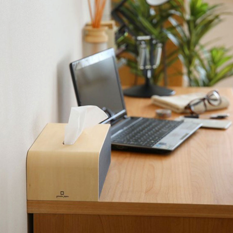 yamato japan ◆ 純手工木製北歐風color box面紙盒 (6色)