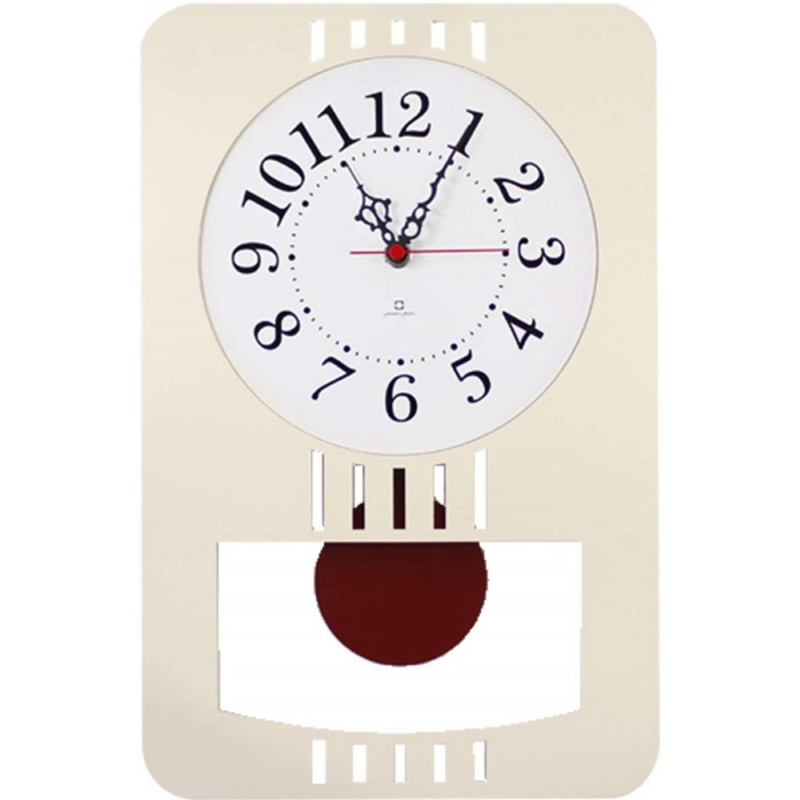 yamato japan ◆ Retro modern純手工木製復古摩登擺動時鐘 (3色)