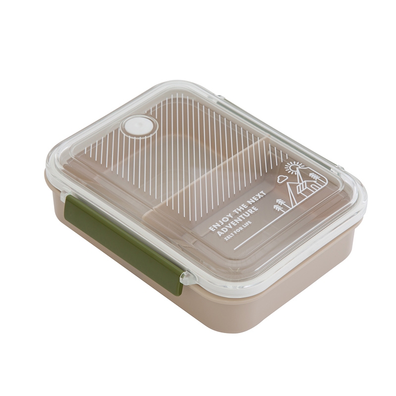BISQUE ◆ ZELT薄型可冷凍便當盒/L (2色)