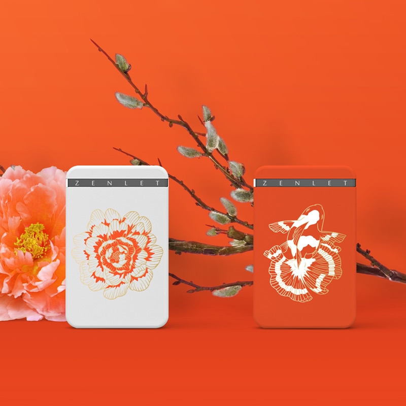 台灣 ZENLET ◆ 花繁・魚盛系列｜行動錢包+RFID屏蔽卡 (2色)