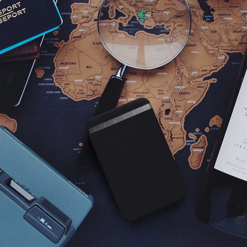 台灣 ZENLET ◆ 單色系列｜行動錢包+RFID屏蔽卡 (4色)