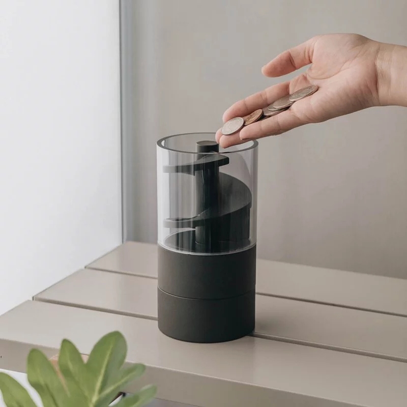 台灣 ZENLET ◆ 隨興零錢筒 | 透視系列 (3色)