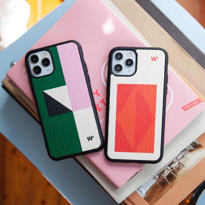 【預購】WOOD'D ◆ 原木手機殼/顏色方塊 COLOR BLOCK-iPhone 系列