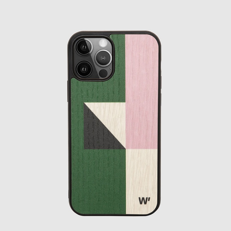 【預購】WOOD'D ◆ 原木手機殼/顏色方塊 COLOR BLOCK-iPhone 系列