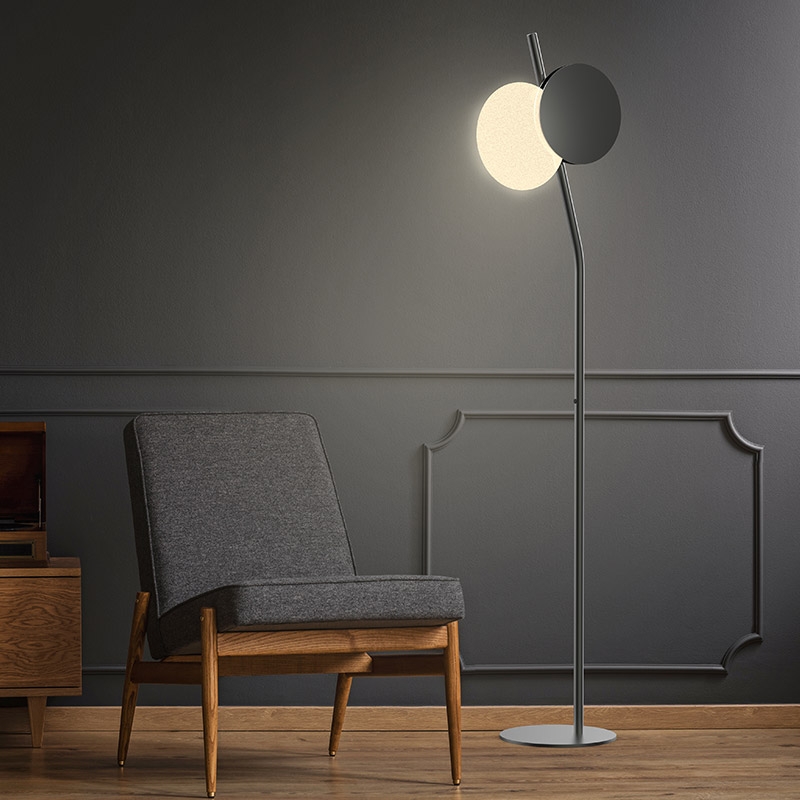 台灣 Xcellent ◆ 新月立燈 (2色)霧黑/玫瑰金