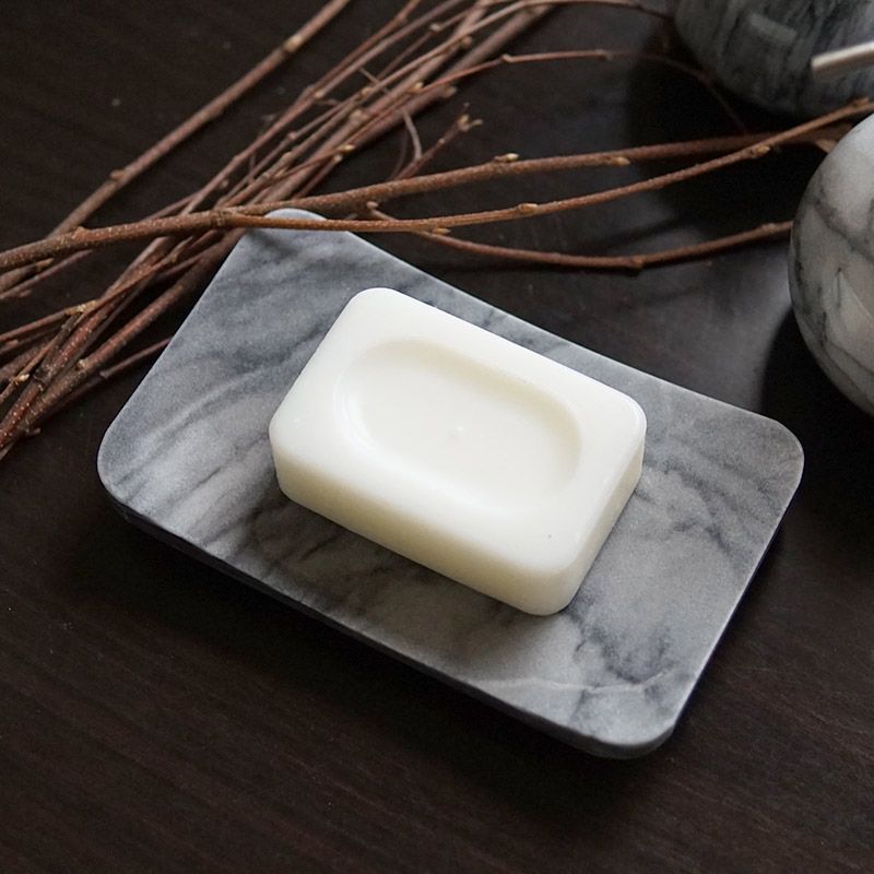 奇鈺家居 ◆ 【活動組合】大理石衛浴組 2色 (洗手乳罐/肥皂盤/漱口杯)