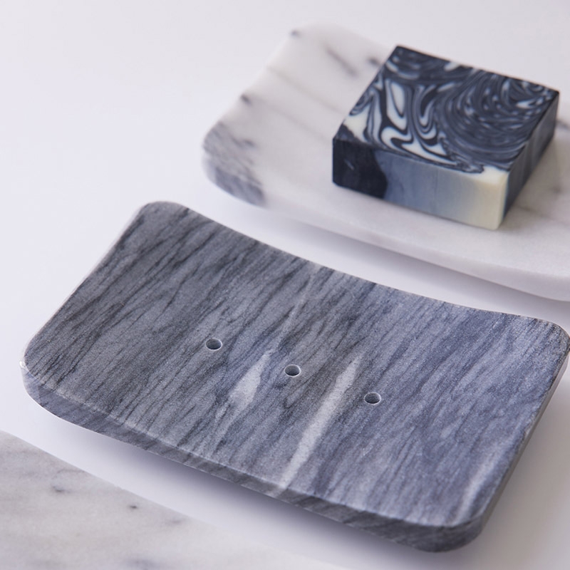 奇鈺家居 ◆ 【活動組合】大理石衛浴組 2色 (洗手乳罐/肥皂盤/漱口杯)