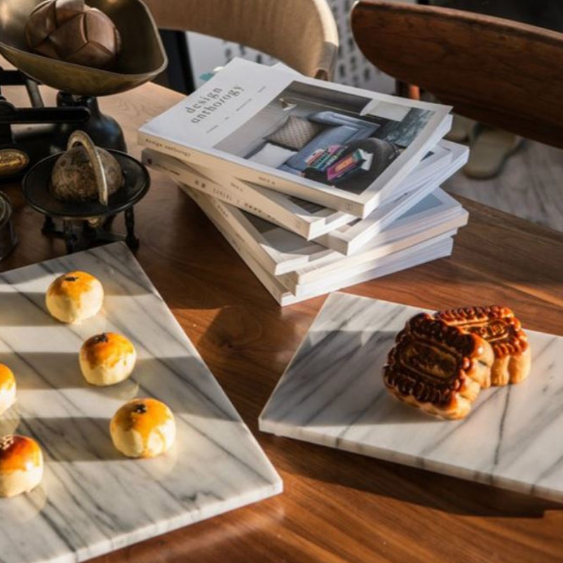 奇鈺家居 ◆ 【活動組合】大理石料理盤組合 (二入/組)