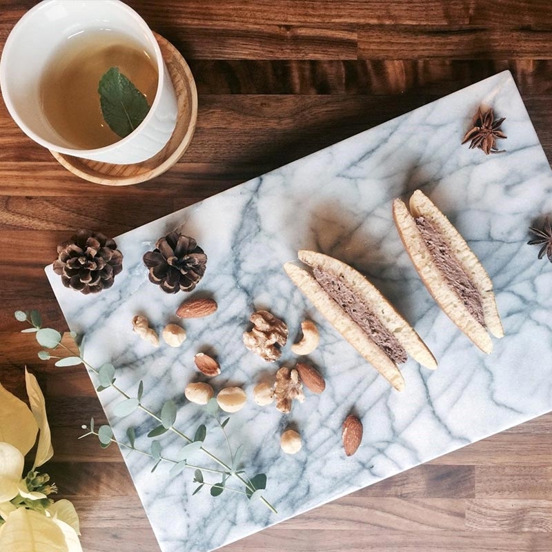 奇鈺家居 ◆ 【活動組合】大理石料理盤組合 (二入/組)