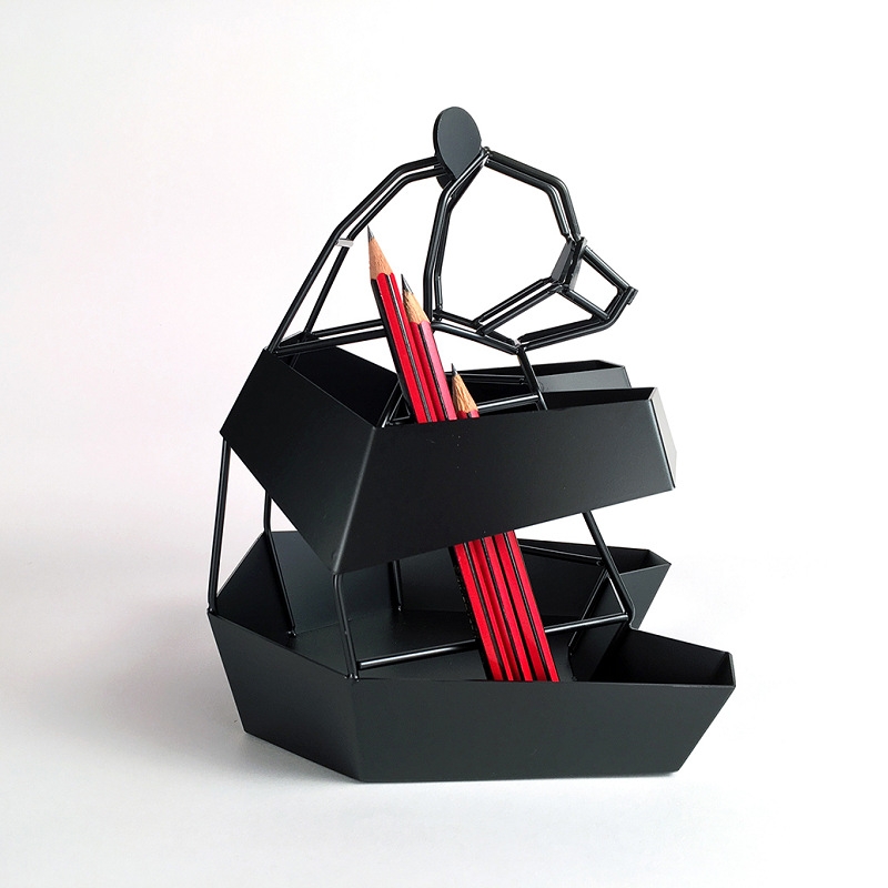 台灣 LibertéDesign｜Panda Desk Organize 熊貓工具筒