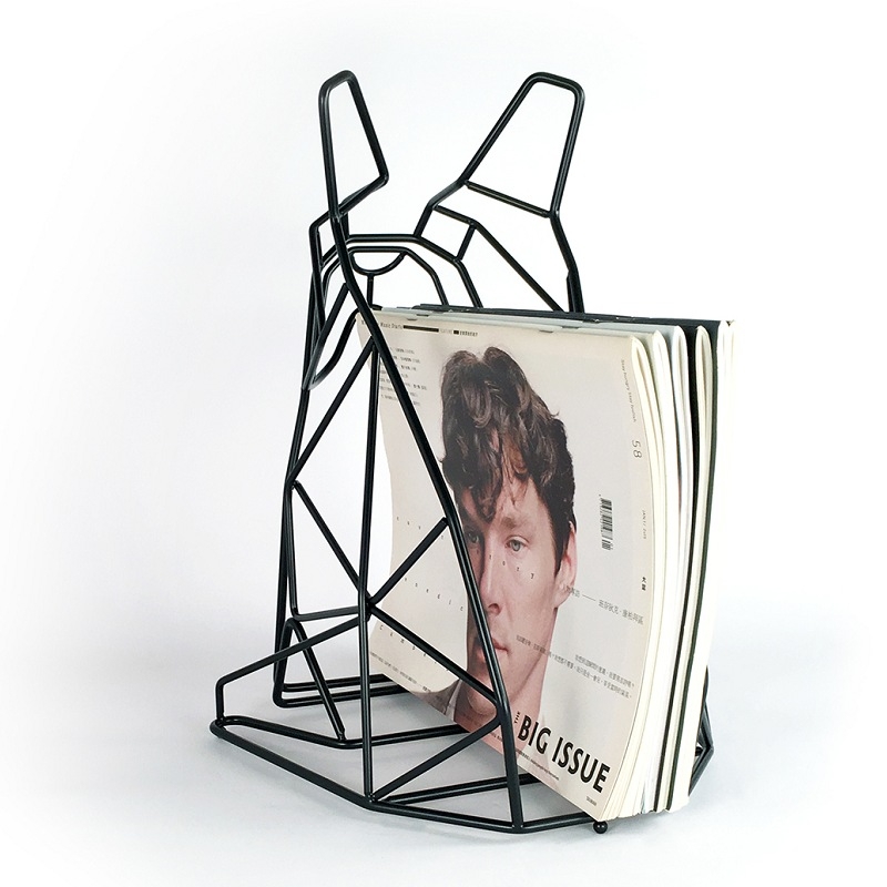 台灣 LibertéDesign｜French Bulldog magazine rack 法國鬥牛犬雜誌架