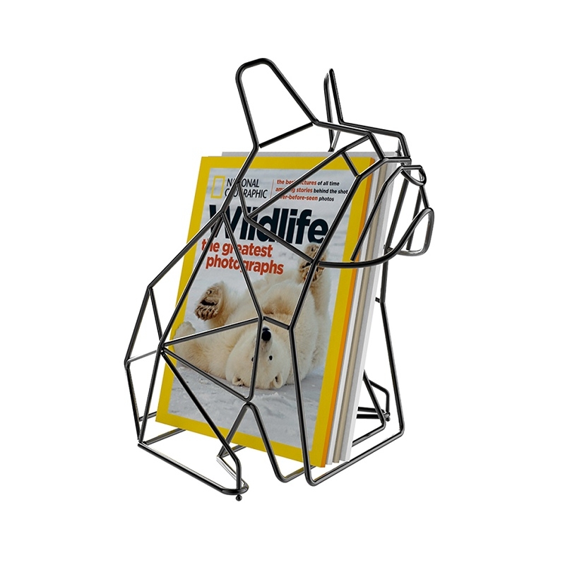 台灣 LibertéDesign｜French Bulldog magazine rack 法國鬥牛犬雜誌架