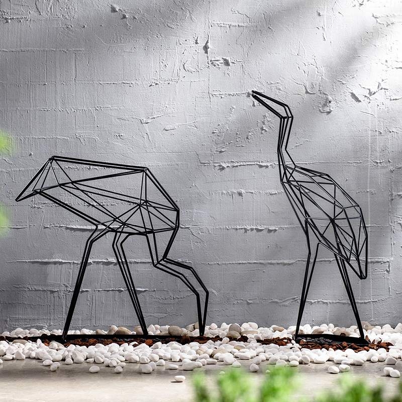 台灣 LibertéDesign｜Crane_umbrella stand 仰頭丹頂鶴傘架