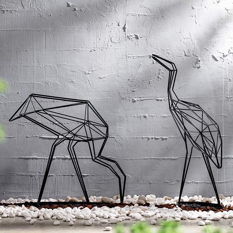 台灣 LibertéDesign｜Crane_umbrella stand 喝水丹頂鶴傘架