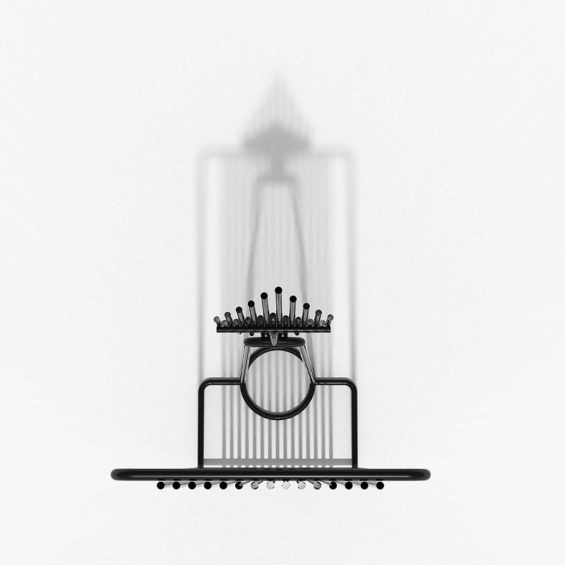 台灣 LibertéDesign｜  Fire Napkin holder 火焰餐巾纸架