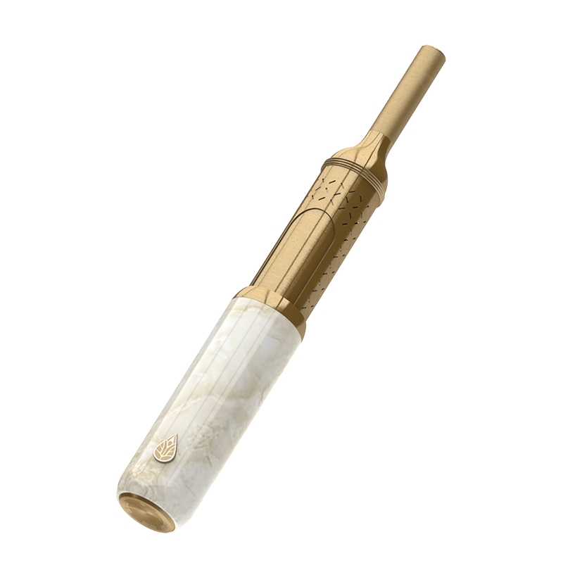 台灣 初芳宇◆SWIRL 磁吸沏茶筆-鈦金雅士白