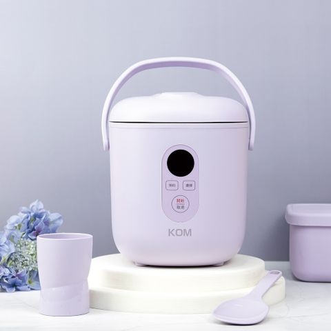 日本 KOM ◆ 智能輕巧電子鍋-三色