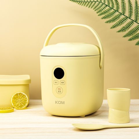 日本 KOM ◆ 智能輕巧電子鍋-三色