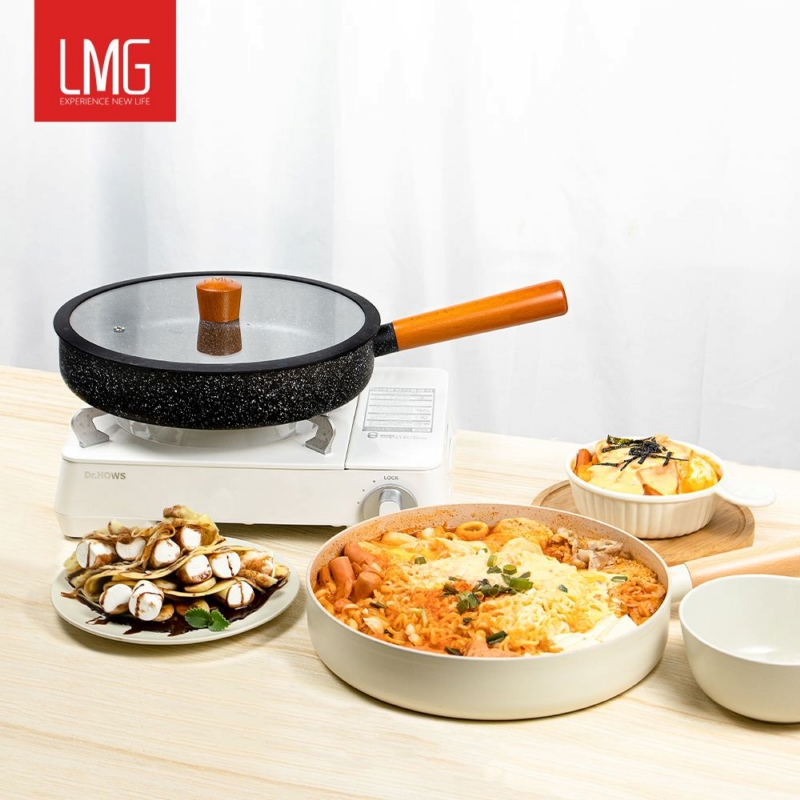 台灣 LMG ◆ 日式雪藏平底鍋-2色