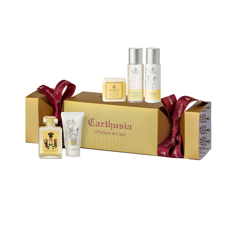 【預購- 聖誕/過年期間限定】義大利 Carthusia│香檸綠中海禮盒組