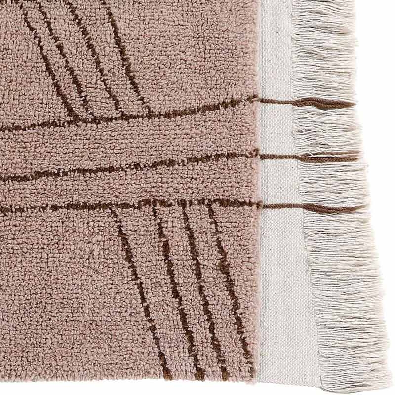 Lorena Canals ◆ 舒卡可機洗羊毛地毯-曙光粉 (加大)~少量現貨(購買前請先詢問)