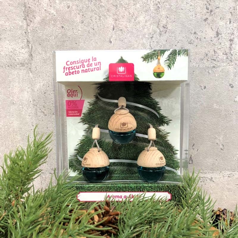 西班牙 CRISTALINAS ◆ 【聖誕限定-限量商品】懸掛式球型香氛 6ML/2款
