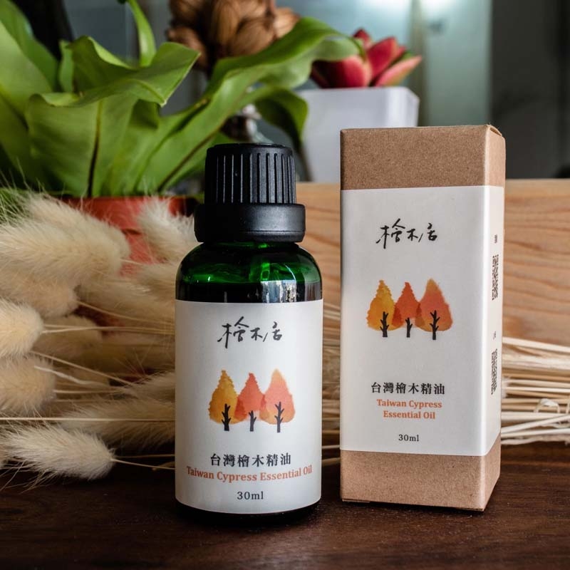 檜木居 ◆ 100% 台灣檜木/ 玫瑰 / 野薑花/ 茶香  複方精油 30ml  -通過SGS無毒檢驗