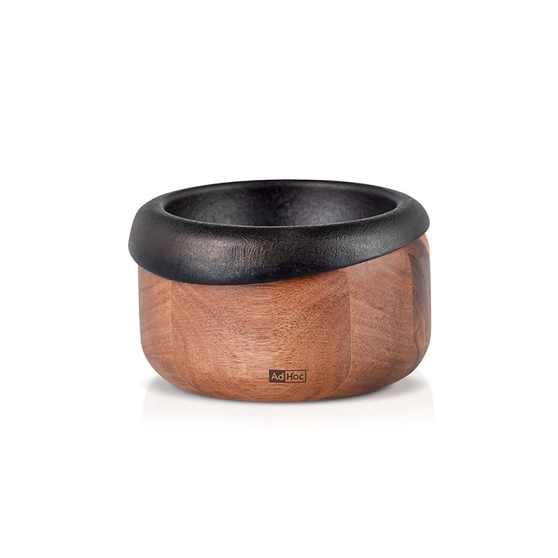 德國 AdHoc ◆ 鑄鐵實木研缽組