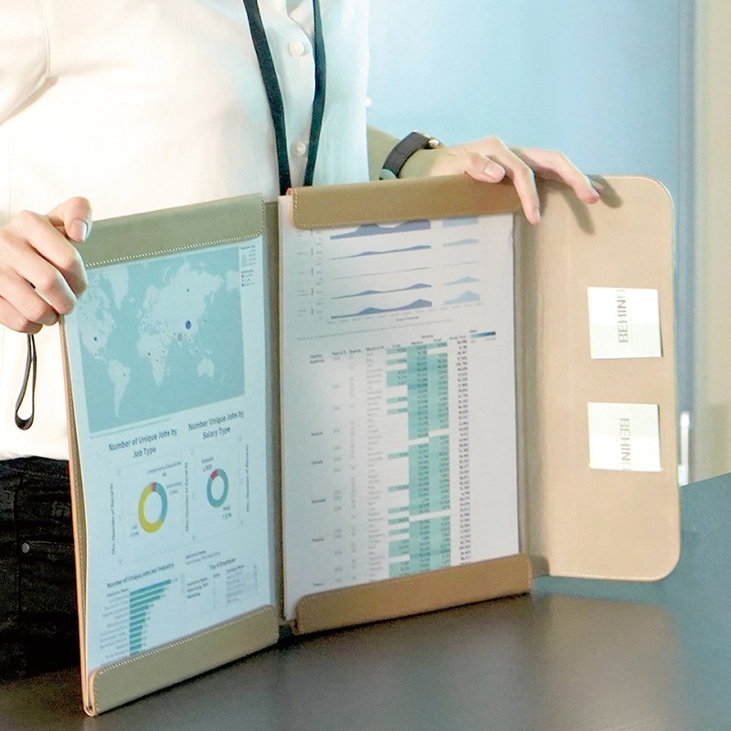 SN°OVAE ◆ 翻轉筆記夾 (四色)