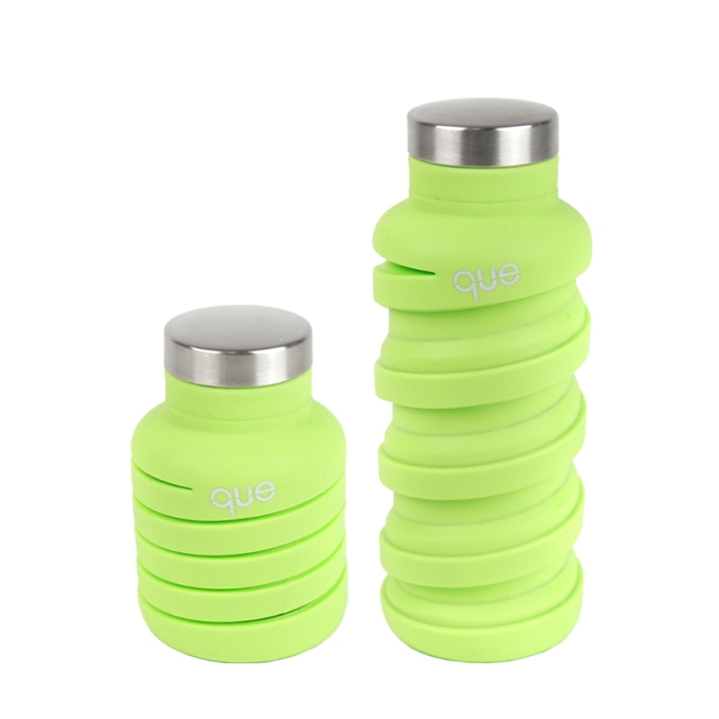 美國 Que Bottle ◆ 環保伸縮水瓶 355ml (5色)