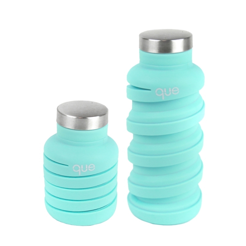 美國 Que Bottle ◆ 環保伸縮水瓶 355ml (5色)