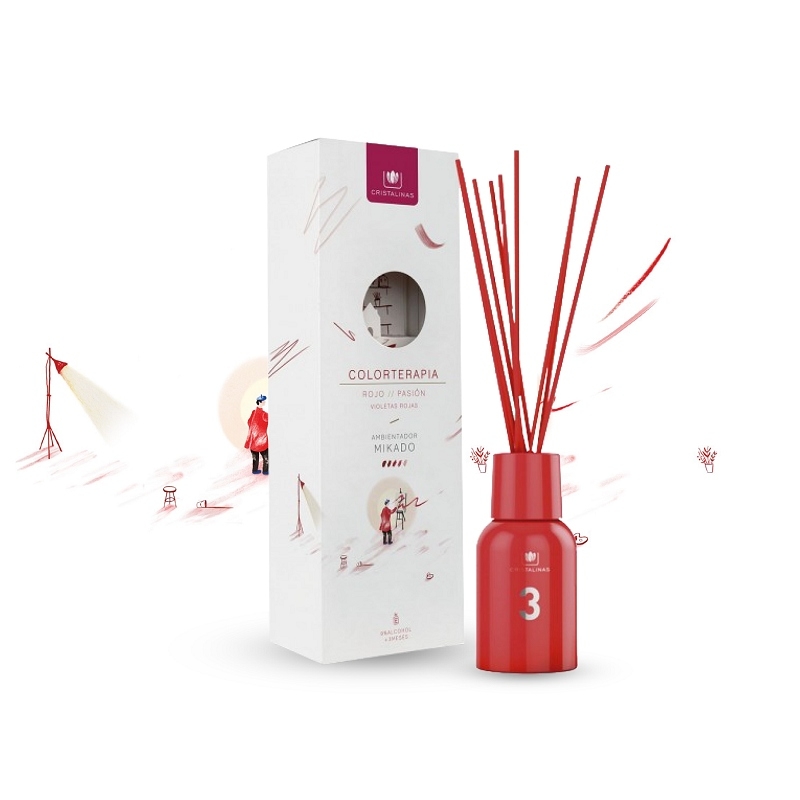 西班牙 CRISTALINAS ◆ 色彩療法 複方香氛- 畫家紅/濃郁花果香調 (125ML) 西班牙 CRISTALINAS ◆ 色彩療法 複方香氛- 畫家紅/濃郁花果香調 (125ML)