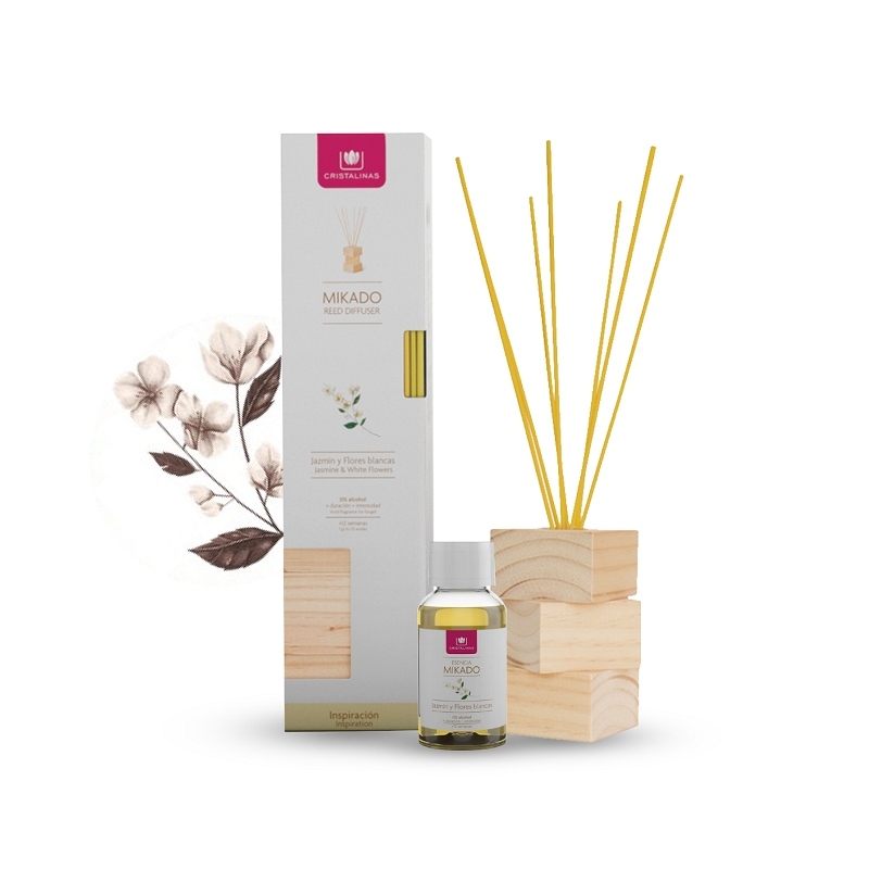 西班牙 CRISTALINAS ◆ 原木系列 複方香氛-茉莉花 (100ML)