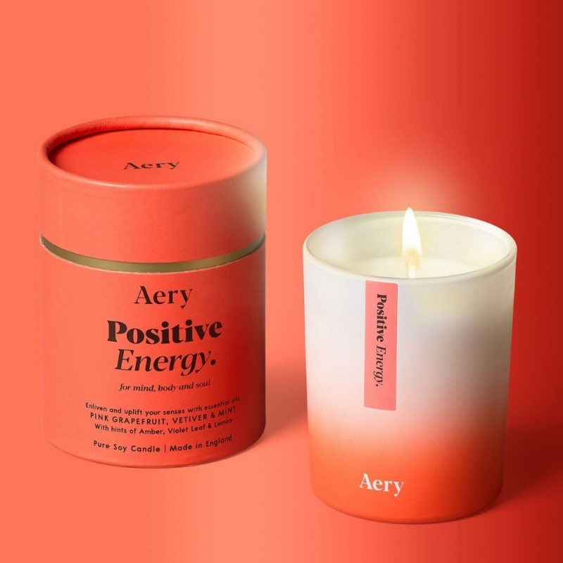 英國【Aery】芳療系列_200g香氛蠟燭 (六款可選)