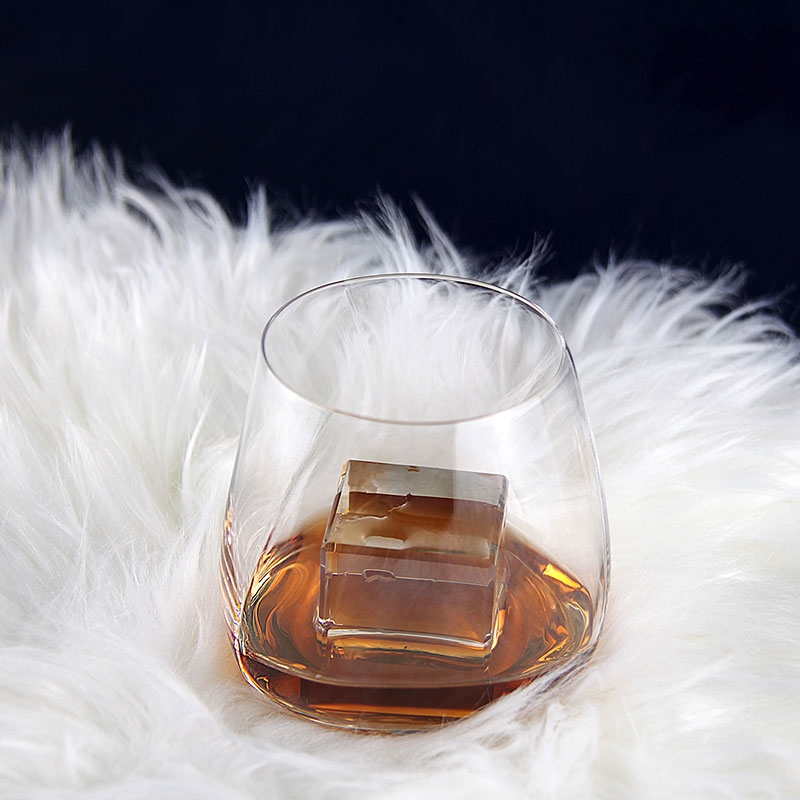 【Rogaska】STONE 藍色東歐-威士忌通用杯2入