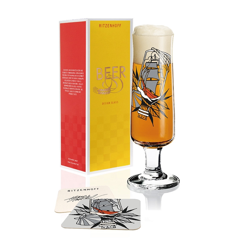 德國 RITZENHOFF｜新式啤酒杯/BEER 瓶中船