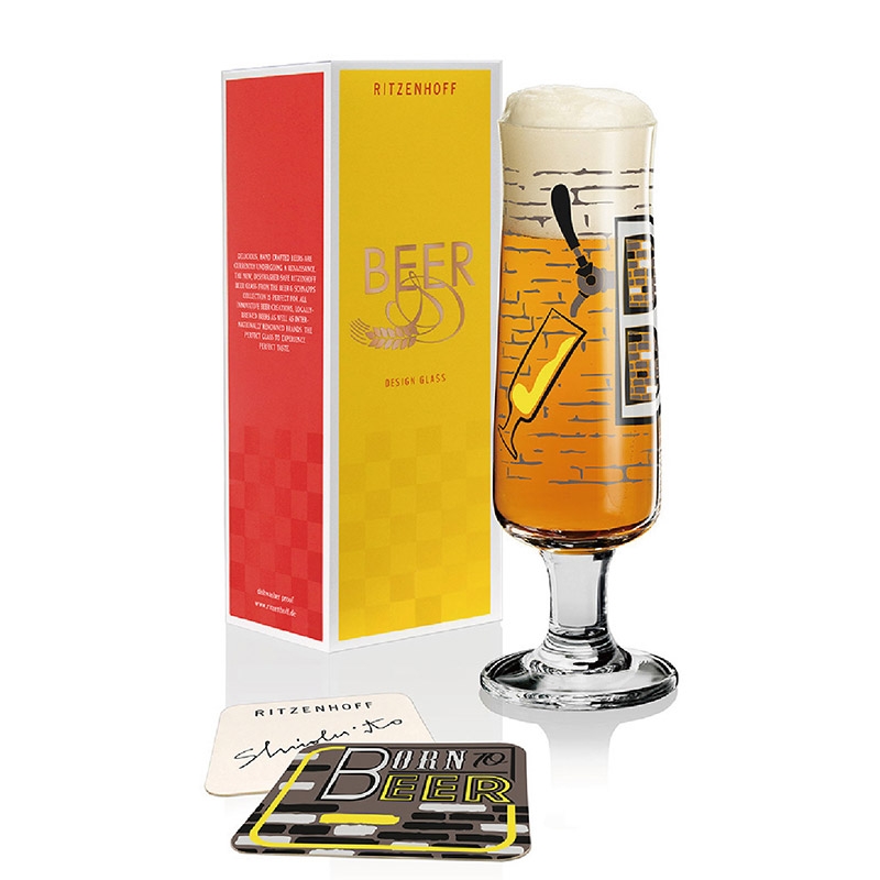 德國 RITZENHOFF｜新式啤酒杯/BEER 再來一杯