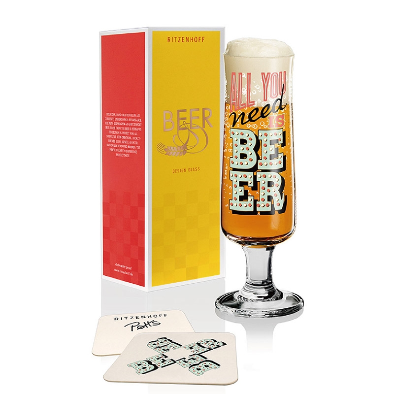 德國 RITZENHOFF｜新式啤酒杯/BEER 給我啤酒
