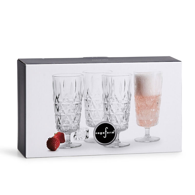 瑞典 Sagaform ◆ City系列野餐香檳杯組4入