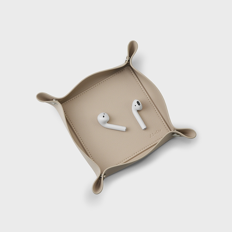 台灣 Aholic ◆ 皮革收納盤 (2色)