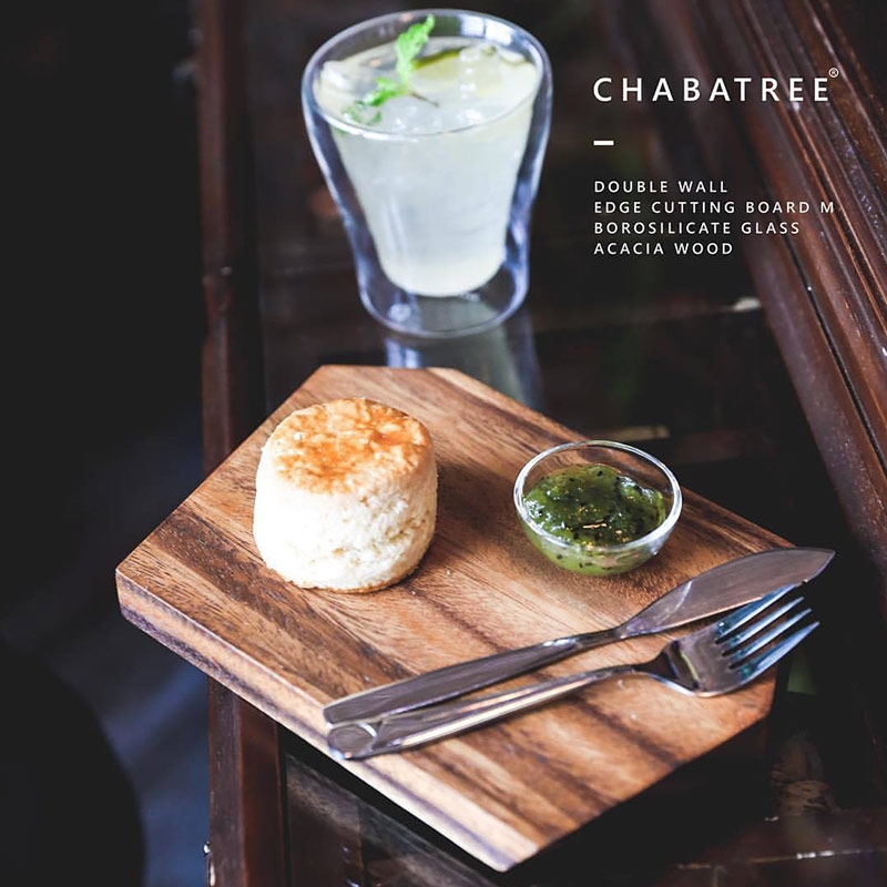 CHABATREE ◆ Edge多邊形料理砧板M