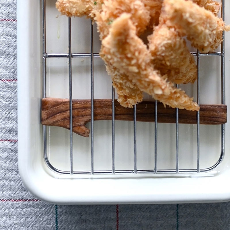 CHABATREE ◆ 散熱不鏽鋼架(含木底座)XL