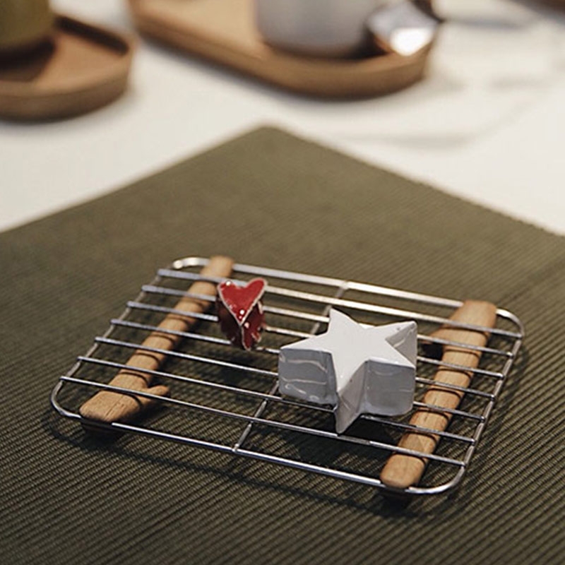 CHABATREE ◆ 散熱不鏽鋼架(含木底座)XL