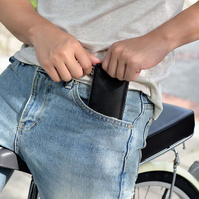 台灣 Aholic ◆ 皮革零錢卡夾 (2色)