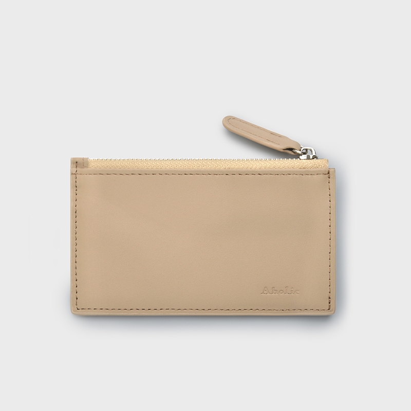 台灣 Aholic ◆ 皮革零錢卡夾 (2色)