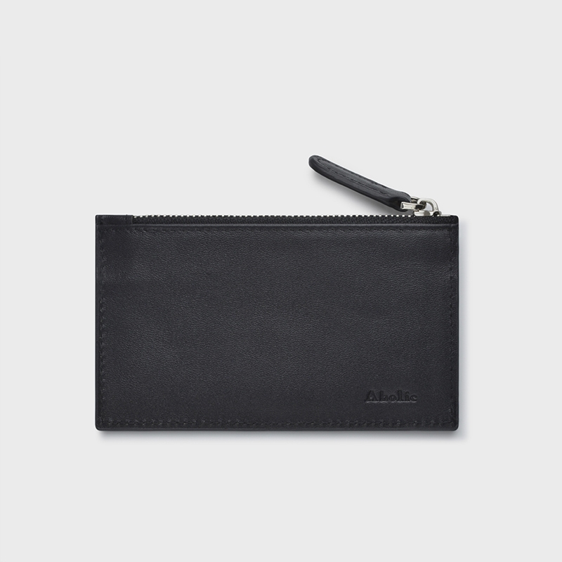 台灣 Aholic ◆ 皮革零錢卡夾 (2色)